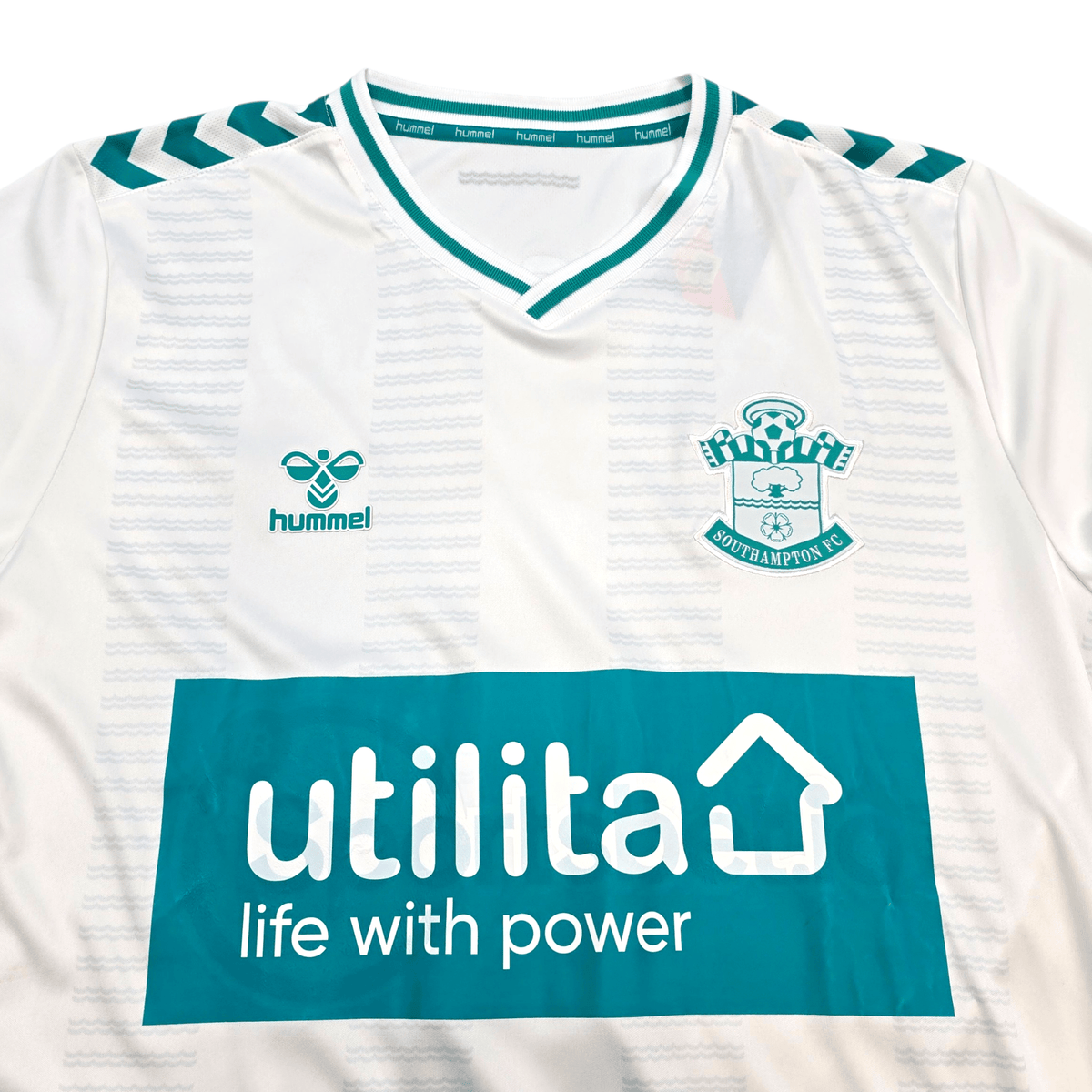 2023/24 Southampton Away Football Shirt (M) Hummel 9 Armstrong - Football Finery - FF303982