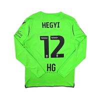 2023/24 Stevenage Goal Keeper Football Shirt (XL) Macron 12 Hegyi (Matchworn - FA Cup) - Football Finery - FF300800