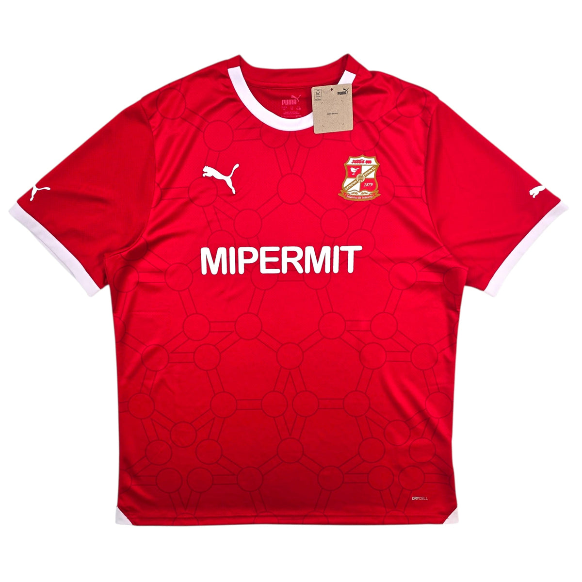 2023/24 Swindon Town Home Football Shirt Puma (BNWTs) - Football Finery - FF305973