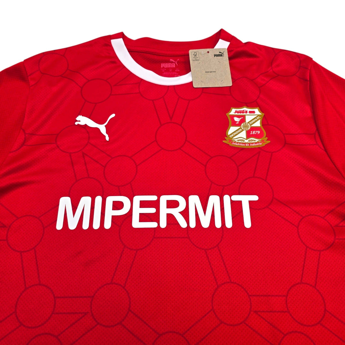 2023/24 Swindon Town Home Football Shirt Puma (BNWTs) - Football Finery - FF305973