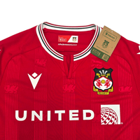 2023/24 Wrexham Home Football Shirt (L) Macron #10 Mullin (BNWTs) - Football Finery - FF300168