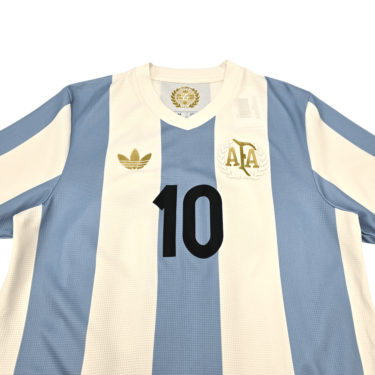 2024/25 Argentina Anniversary Football Shirt (M) Adidas 10 Messi - Football Finery - FF303242