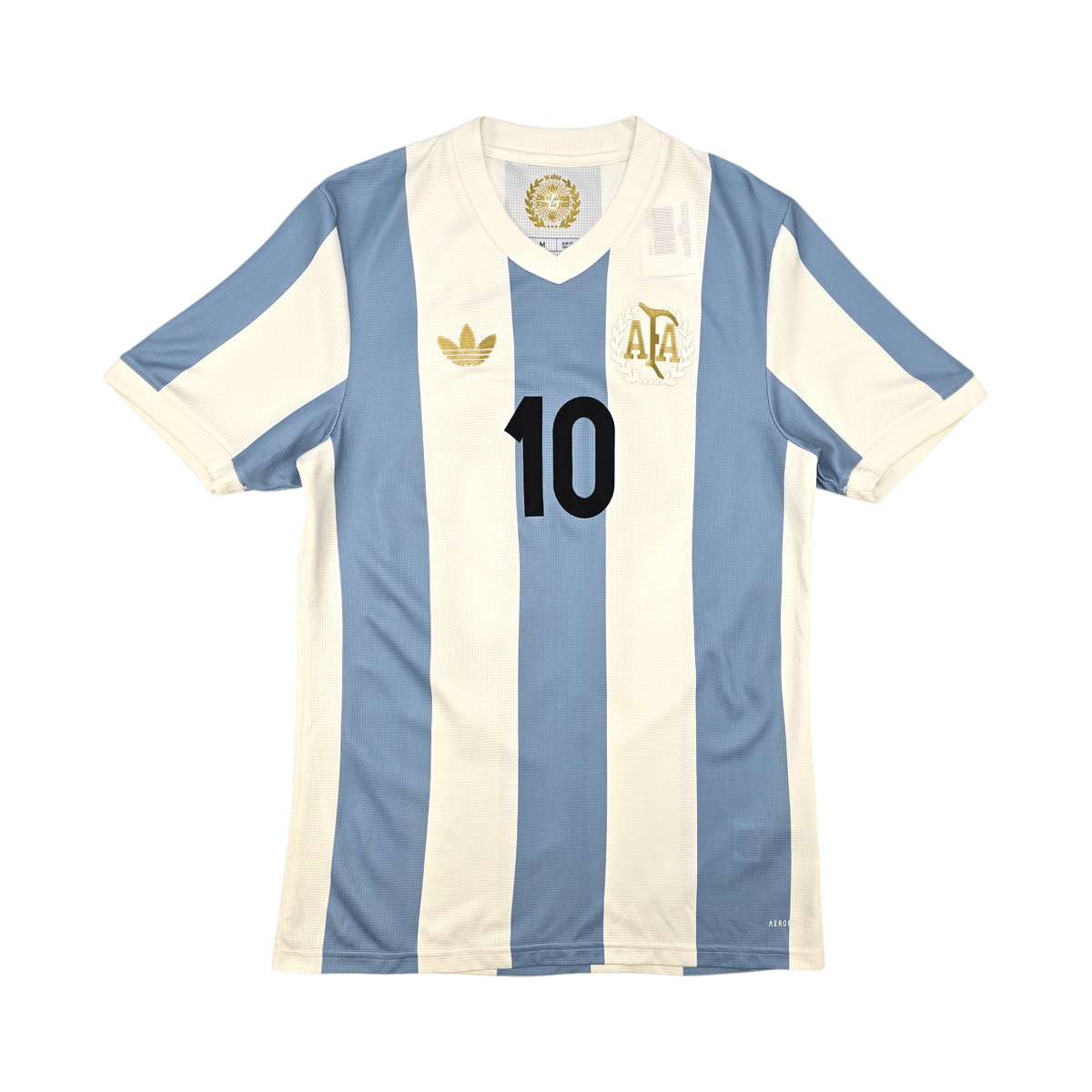 2024/25 Argentina Anniversary Football Shirt (M) Adidas 10 Messi - Football Finery - FF303242