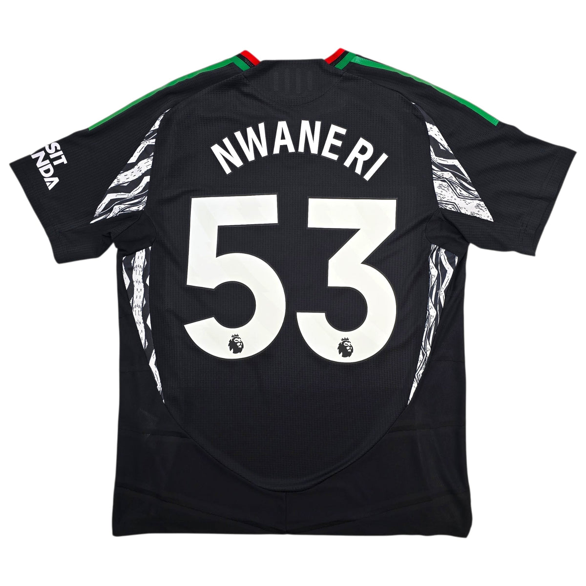 2024/25 Arsenal Away Football Shirt (L) Adidas 53 Nwaneri (Player Version) - Football Finery - FF306035
