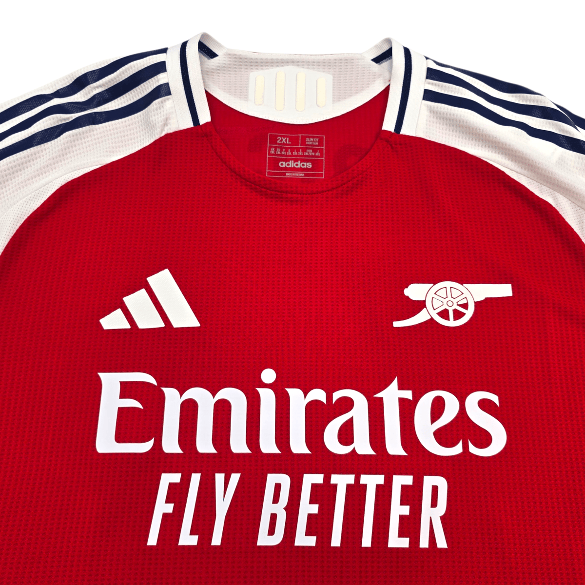 2024/25 Arsenal Home Football Shirt (2XL) Adidas 41 Rice (Player Version) - Football Finery - FF304990