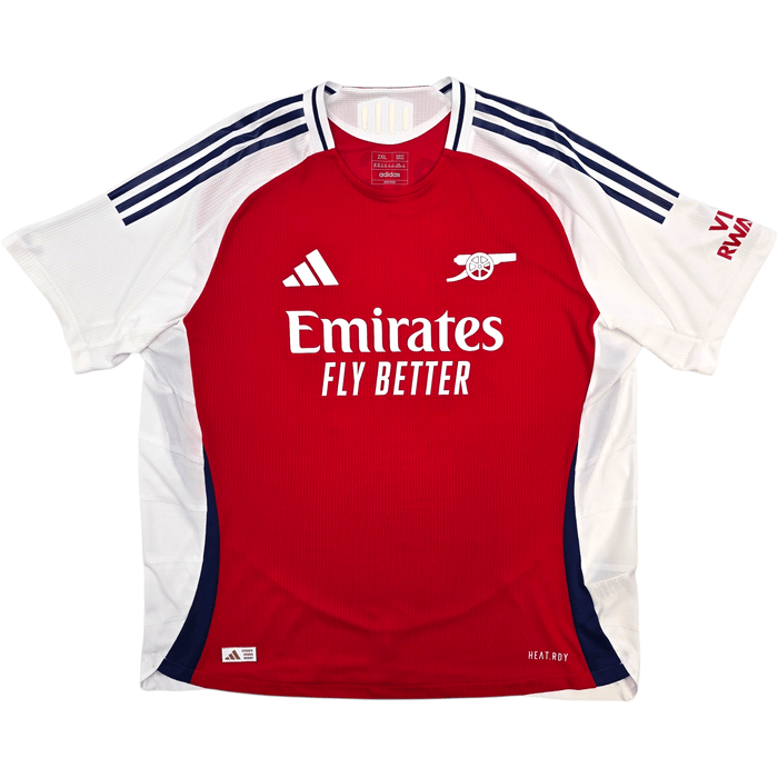2024/25 Arsenal Home Football Shirt (2XL) Adidas 41 Rice (Player Version) - Football Finery - FF304990