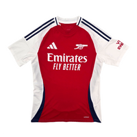 2024/25 Arsenal Home Football Shirt (M) Adidas 41 Rice - Football Finery - FF303767