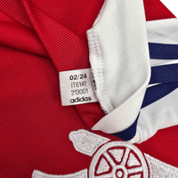 2024/25 Arsenal Home Football Shirt (M) Adidas 7 Saka - Football Finery - FF303716