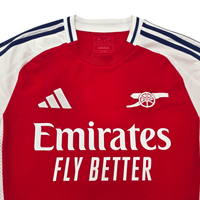 2024/25 Arsenal Home Football Shirt (M) Adidas 7 Saka - Football Finery - FF303716