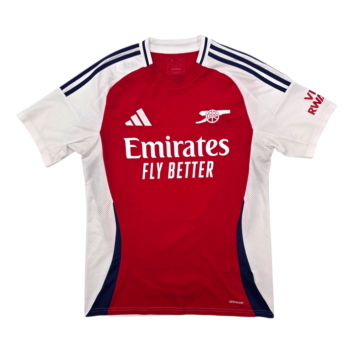 2024/25 Arsenal Home Football Shirt (M) Adidas 7 Saka - Football Finery - FF303716