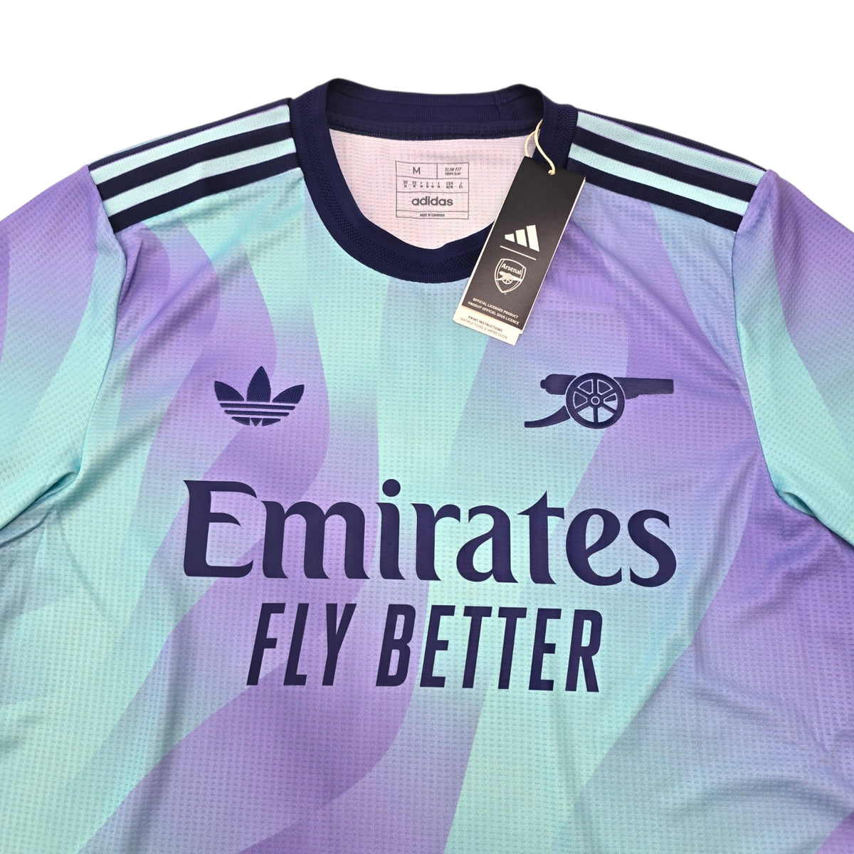 2024/25 Arsenal Third Football Shirt (M) Adidas 8 Odegaard (Player Version | BNWTs) - Football Finery - FF306413