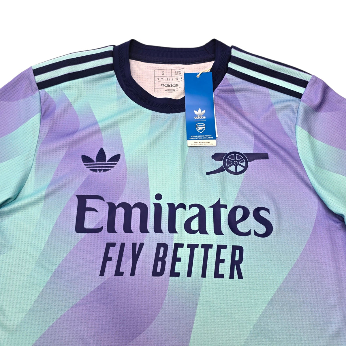 2024/25 Arsenal Third Football Shirt (S) Adidas (Player Version | BNWTs) - Football Finery - FF306412