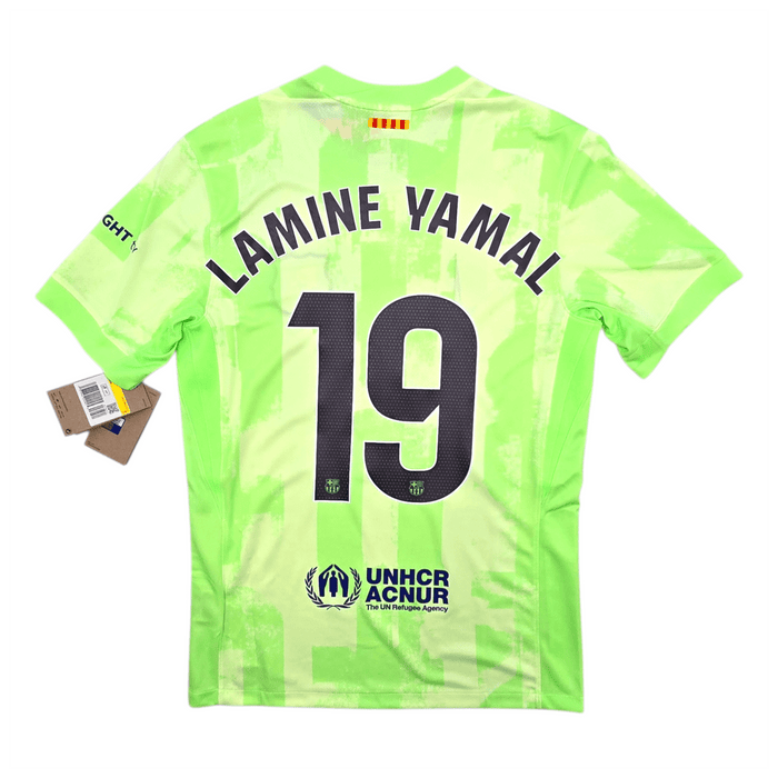 2024/25 Barcelona Third Football Shirt (S) Nike 19 Lamine Yamal - Football Finery - FF303456