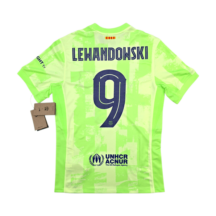 2024/25 Barcelona Third Football Shirt (S) Nike 9 Lewandowski - Football Finery - FF303457