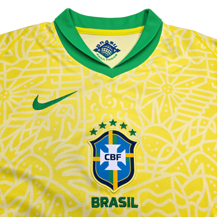 2024/25 Brazil Home Football Shirt (S) Nike - Football Finery - FF303856