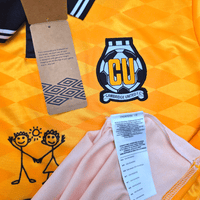 2024/25 Cambridge United Home Football Shirt (M) Umbro 19 Lavery (BNWTs) - Football Finery - FF302342