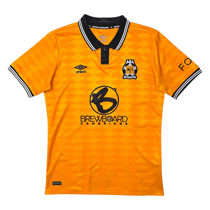 2024/25 Cambridge United Home Football Shirt (M) Umbro 26 Gibbons - Football Finery - FF307782