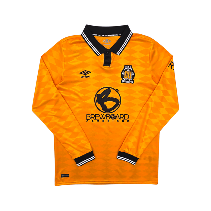 2024/25 Cambridge United Home Football Shirt (M) Umbro - Football Finery - FF303467