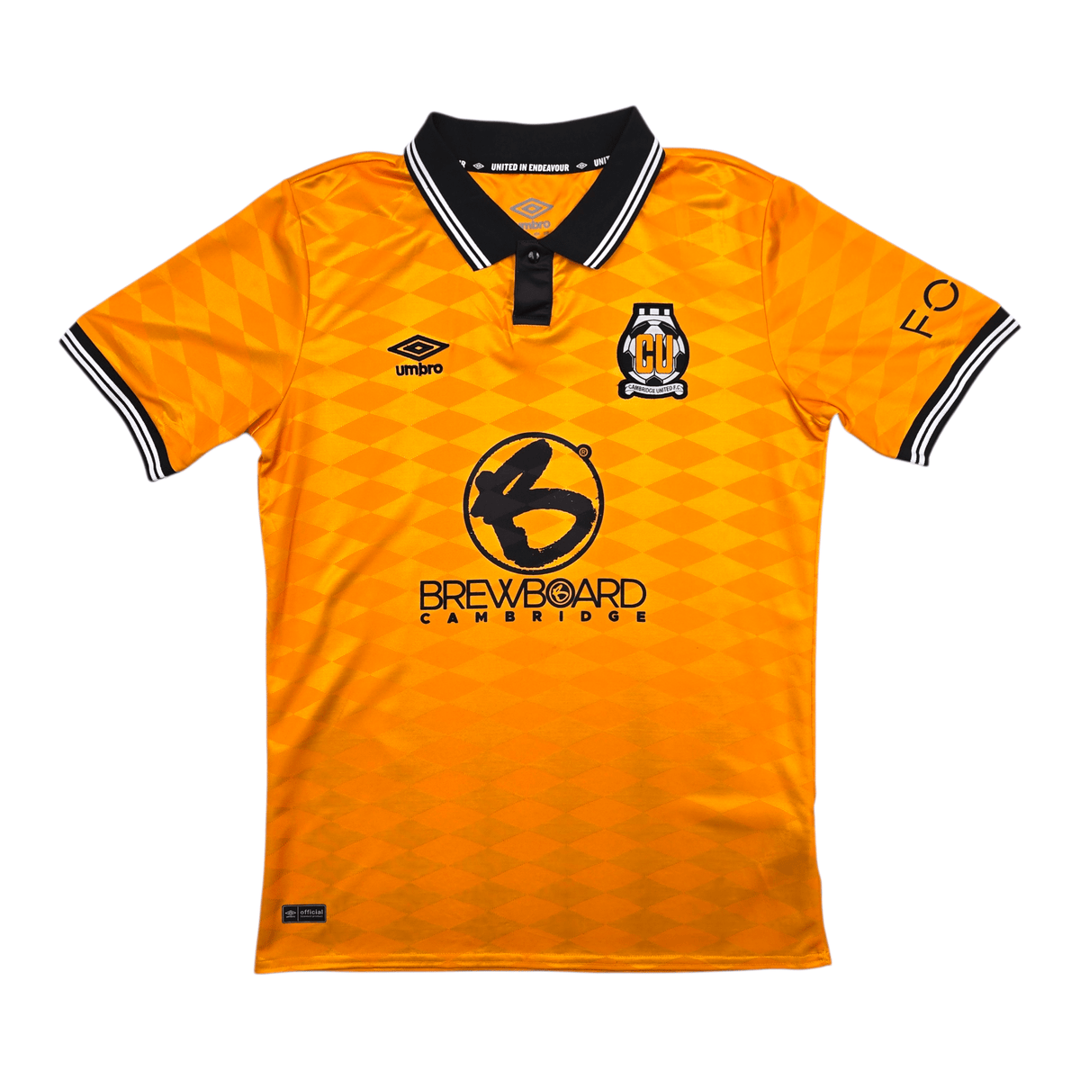 2024/25 Cambridge United Home Football Shirt (M) Umbro - Football Finery - FF304252