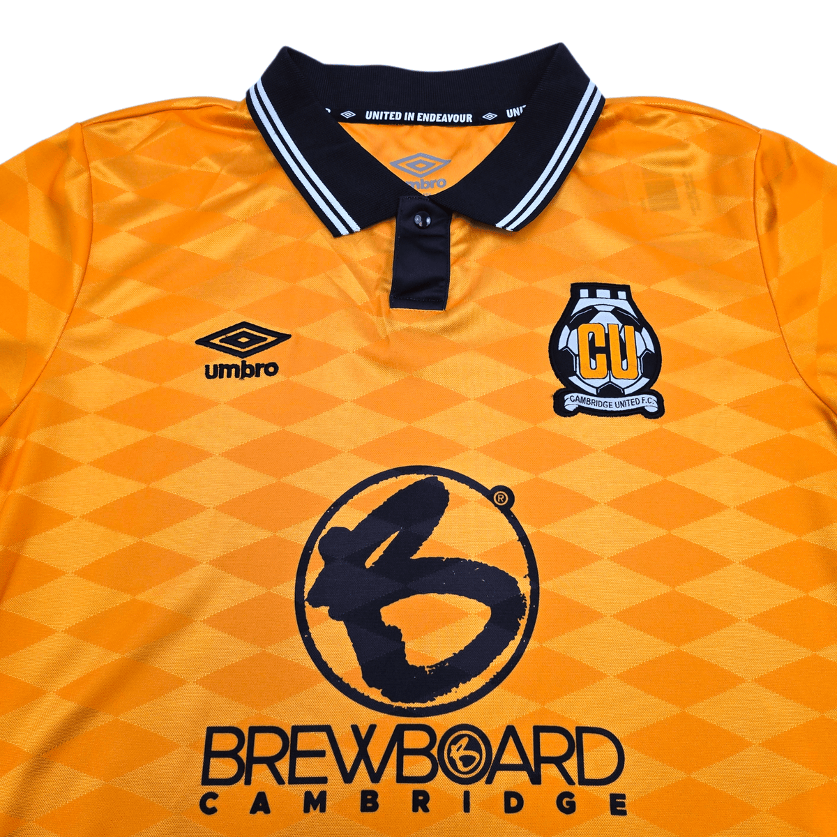 2024/25 Cambridge United Home Football Shirt (M) Umbro - Football Finery - FF304252