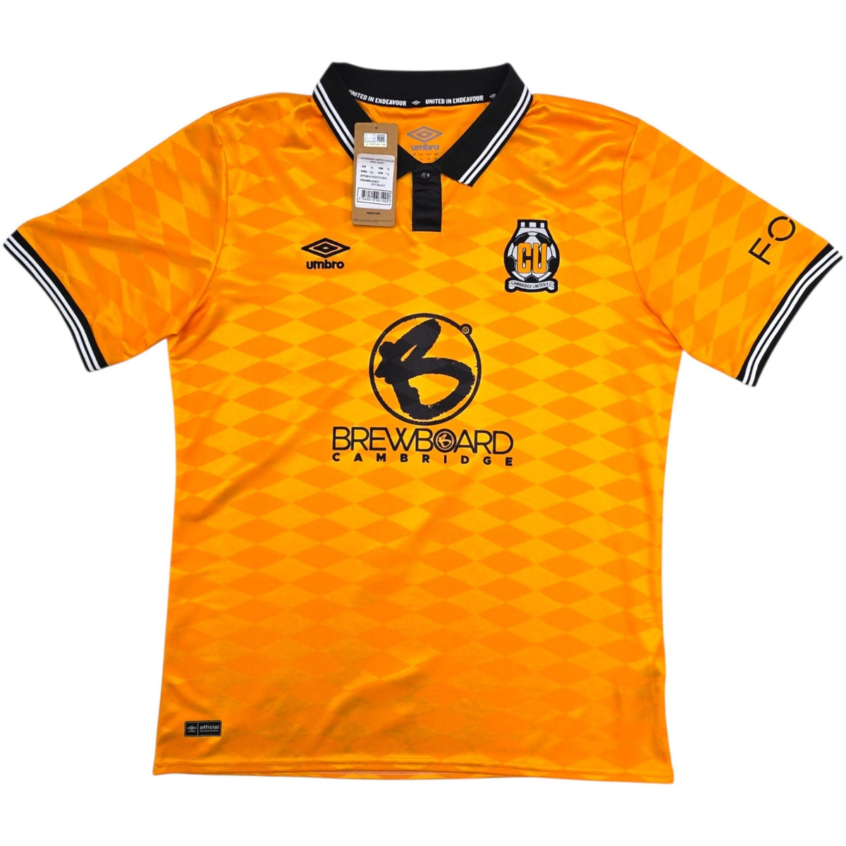 2024/25 Cambridge United Home Football Shirt (XL) Umbro (BNWTs) - Football Finery - FF308268