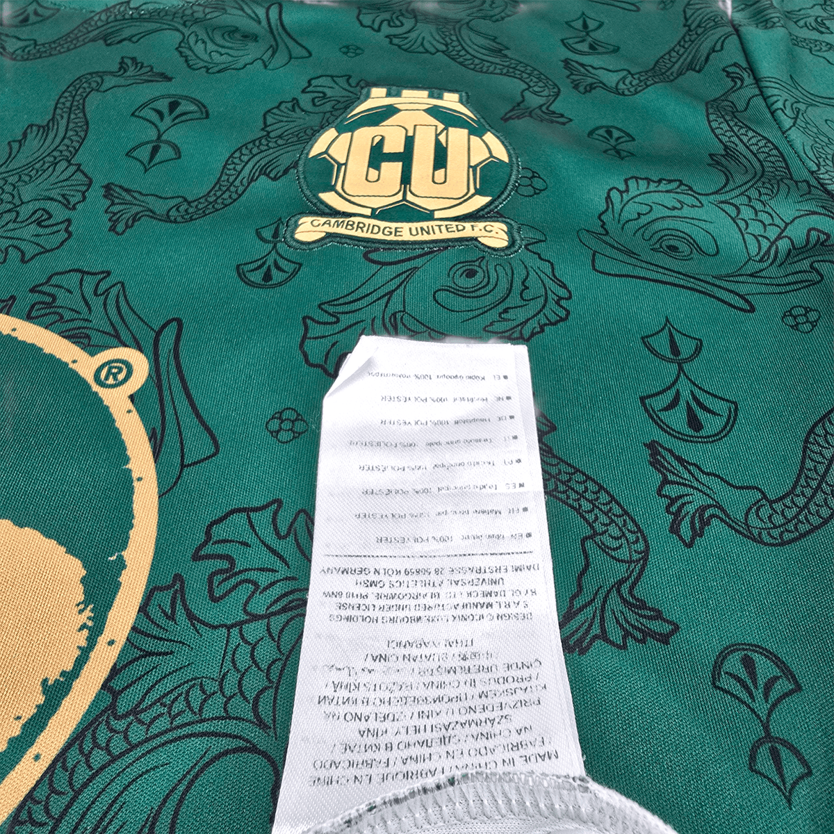 2024/25 Cambridge United Third Football Shirt (L) Umbro 22 Stokes - Football Finery - FF302688