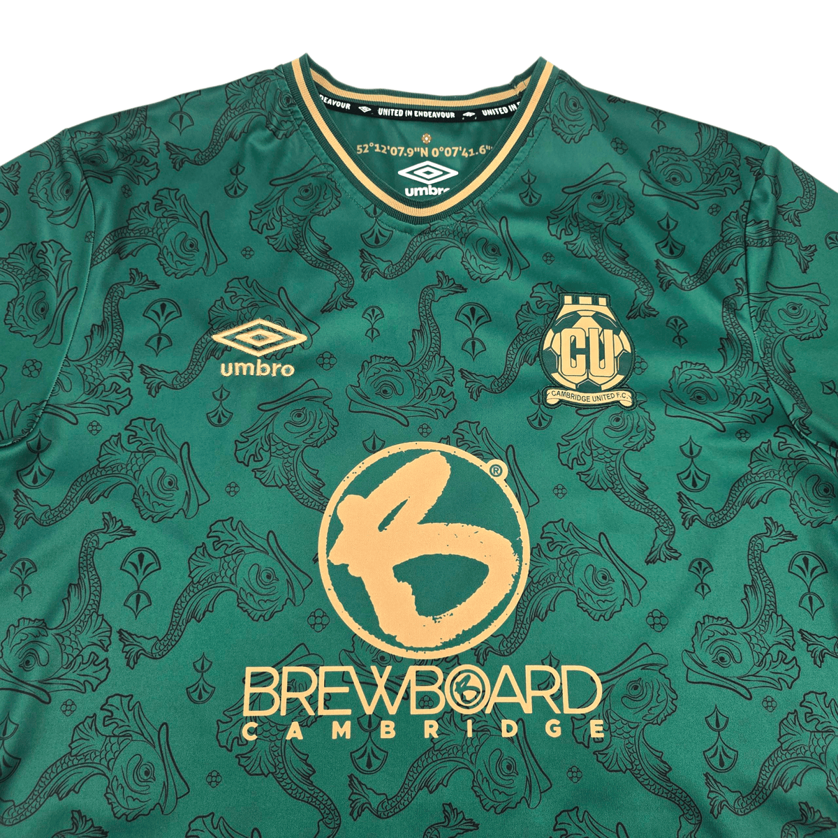 2024/25 Cambridge United Third Football Shirt (L) Umbro 22 Stokes - Football Finery - FF302688