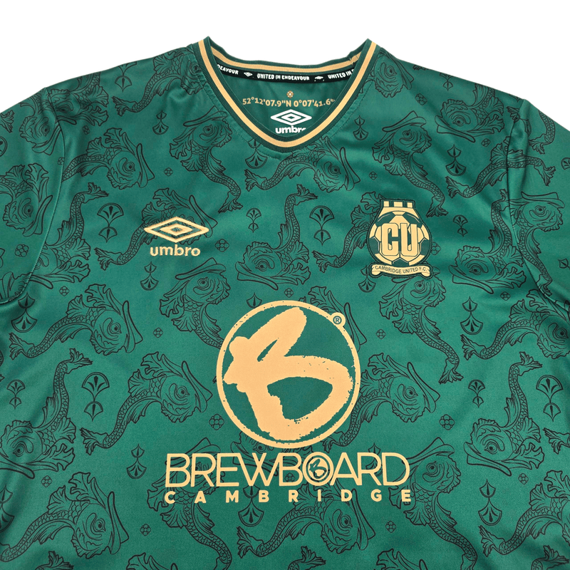 2024/25 Cambridge United Third Football Shirt (L) Umbro 22 Stokes - Football Finery - FF302688