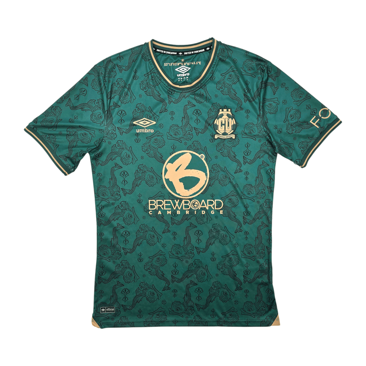 2024/25 Cambridge United Third Football Shirt (M) Umbro - Football Finery - FF303471