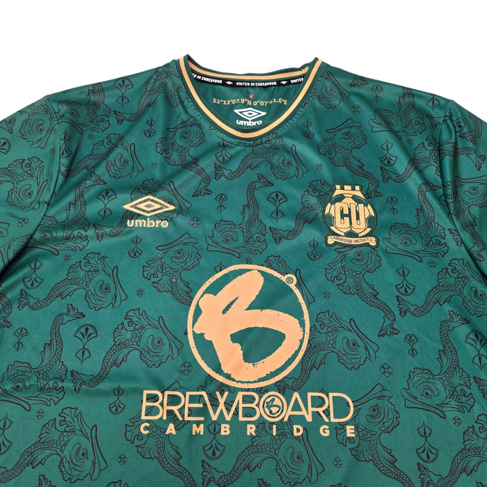 2024/25 Cambridge United Third Football Shirt (XL) Umbro - Football Finery - FF306834