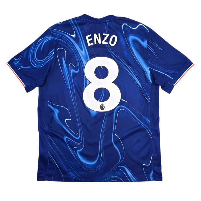 2024/25 Chelsea Home Football Shirt (L) Nike 8 Enzo - Football Finery - FF307718