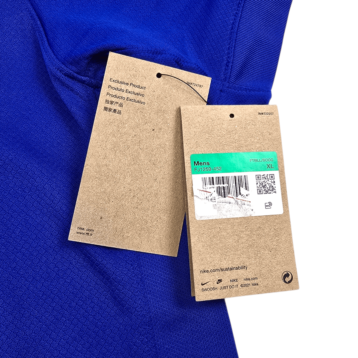 2024/25 France Home Football Shirt (XL) Nike 10 Mbappe (BNWTs) - Football Finery - FF303740