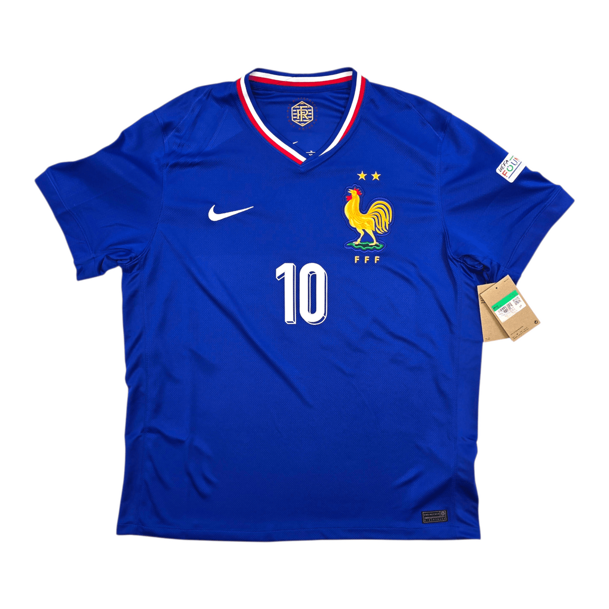 2024/25 France Home Football Shirt (XL) Nike 10 Mbappe (BNWTs) - Football Finery - FF303740