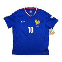 2024/25 France Home Football Shirt (XL) Nike 10 Mbappe (BNWTs) - Football Finery - FF303740
