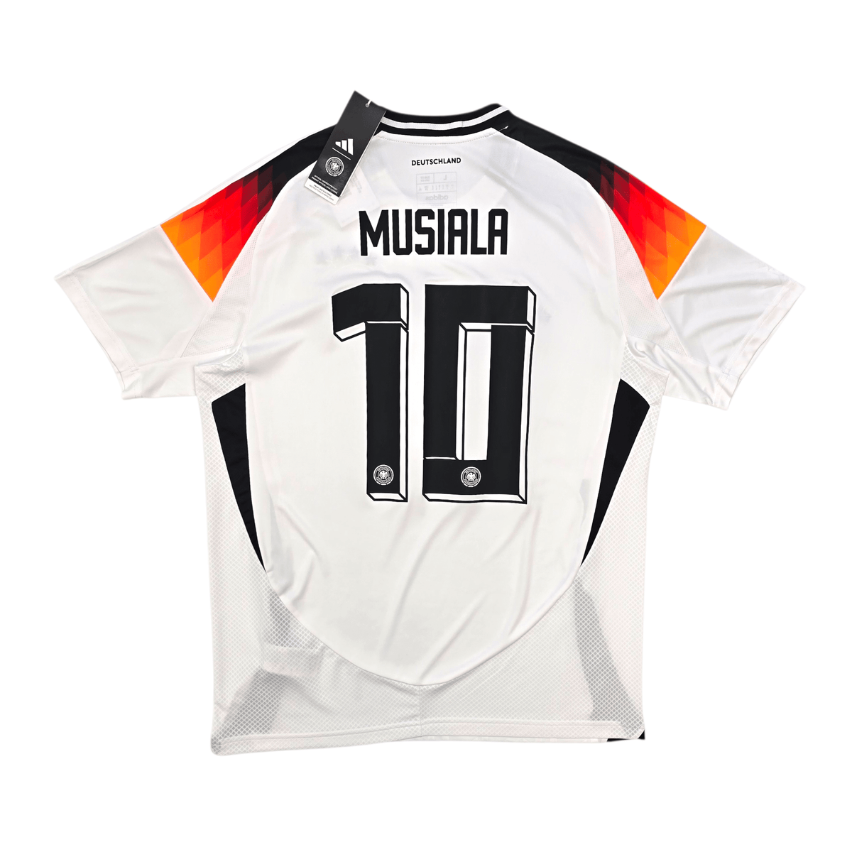 2024/25 Germany Home Football Shirt (L) Adidas 10 Musiala (BNWTs) - Football Finery - FF304028