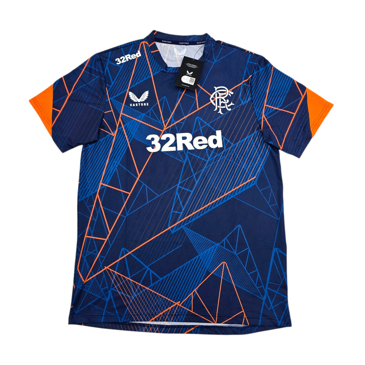 2024/25 Glasgow Rangers Training Shirt (M) Castore (BNWTs) - Football Finery - FF304154