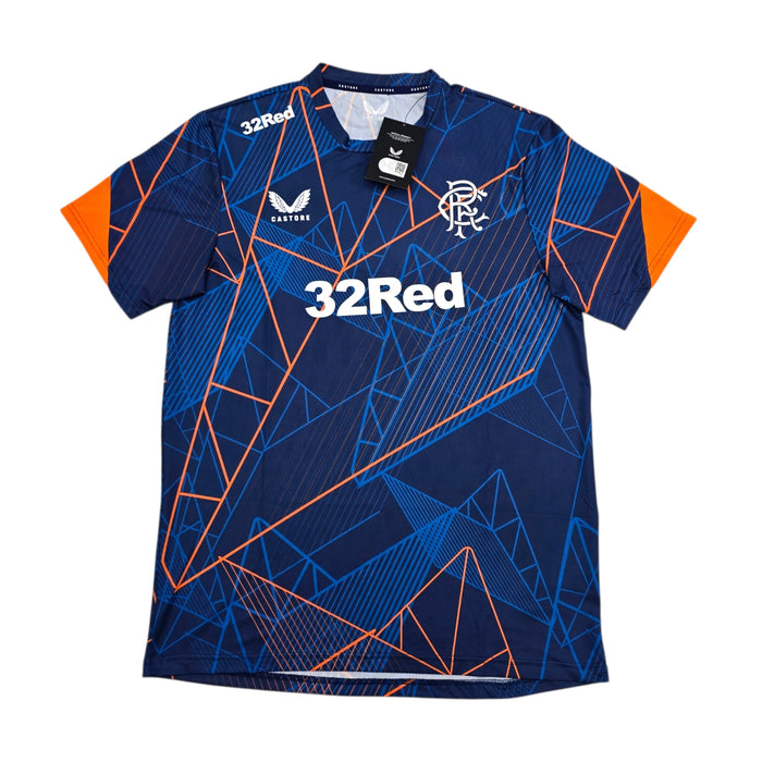 2024/25 Glasgow Rangers Training Shirt (M) Castore (BNWTs) - Football Finery - FF304154