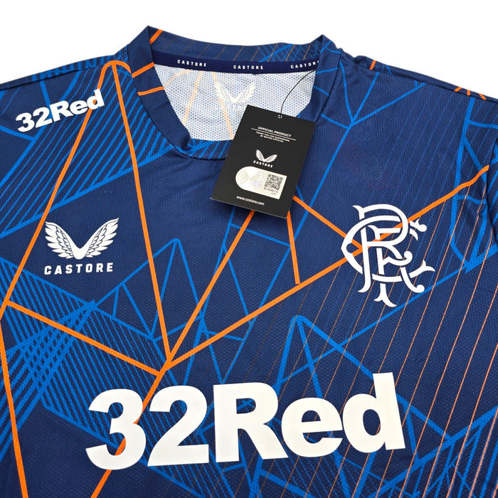 2024/25 Glasgow Rangers Training Shirt (M) Castore (BNWTs) - Football Finery - FF304154