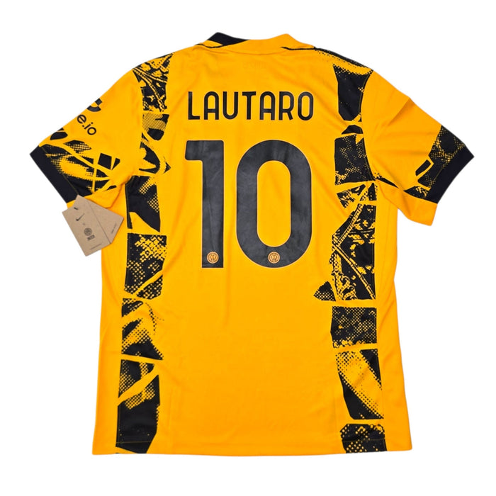 2024/25 Inter Milan Third Football Shirt (L) Nike 10 Lautaro (BNWTs) - Football Finery - FF303903