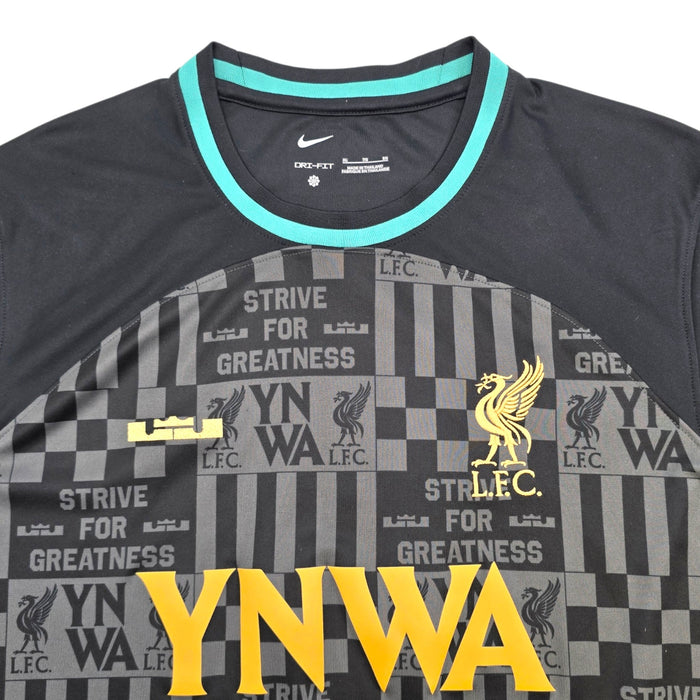 2024/25 Liverpool Training Top (XL) Nike X LeBron - Football Finery - FF306452