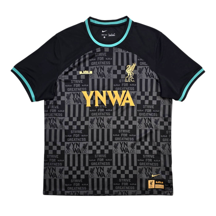 2024/25 Liverpool Training Top (XL) Nike X LeBron - Football Finery - FF306452