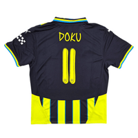2024/25 Manchester City Away Football Shirt (L) Puma 11 Doku (BNWTs) - Football Finery - FF303620
