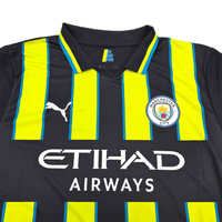 2024/25 Manchester City Away Football Shirt (L) Puma 11 Doku (BNWTs) - Football Finery - FF303620