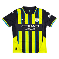 2024/25 Manchester City Away Football Shirt (L) Puma 11 Doku (BNWTs) - Football Finery - FF303620