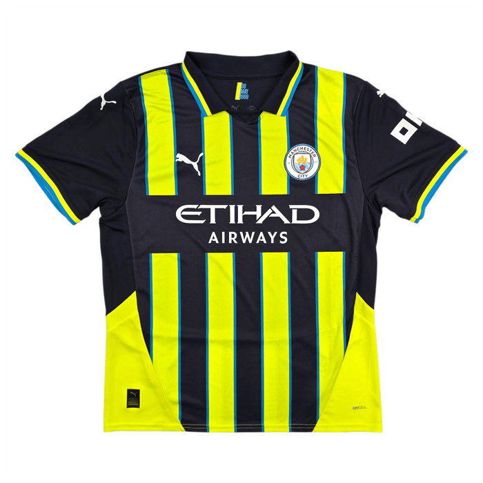2024/25 Manchester City Away Football Shirt (L) Puma 11 Doku (BNWTs) - Football Finery - FF303620