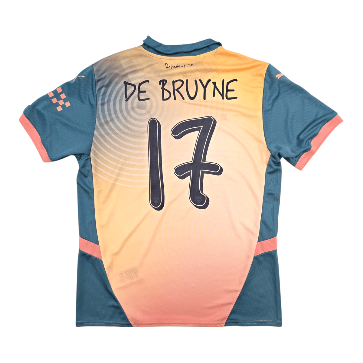 2024/25 Manchester City Fourth Football Shirt (L) Puma 17 De Bruyne (BNWTs) - Football Finery - FF303619