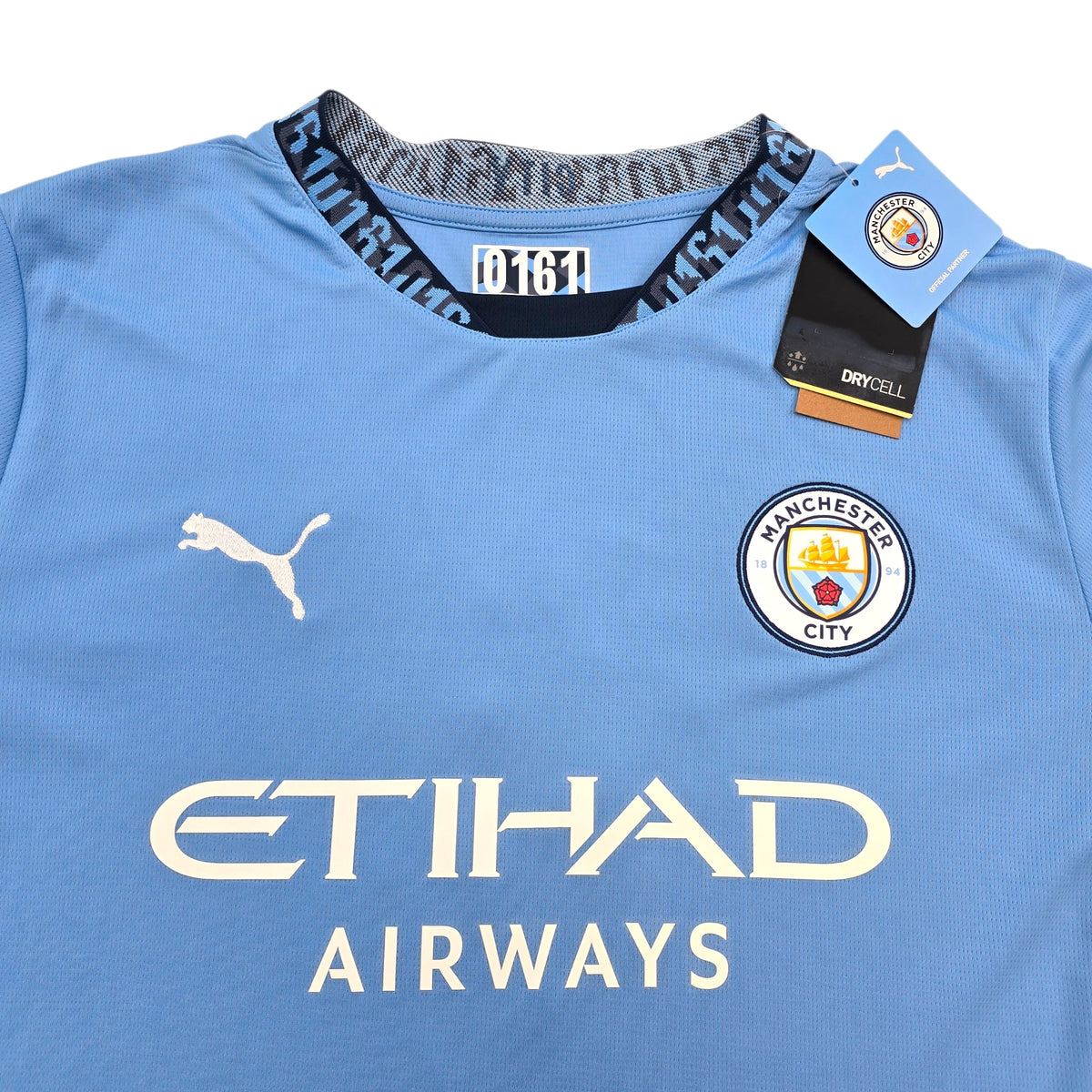 2024/25 Manchester City Home Football Shirt (L) Puma 9 Haaland (BNWTs) - Football Finery - FF303621