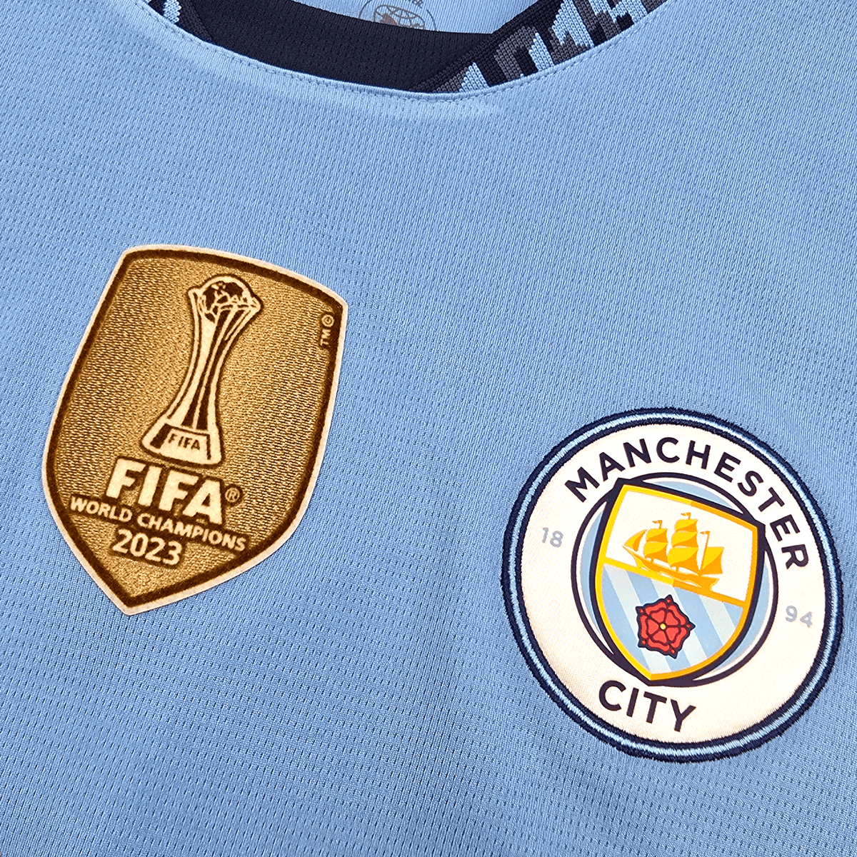 2024/25 Manchester City Home Football Shirt (M) Puma 25 Gvardiol - Football Finery - FF303444
