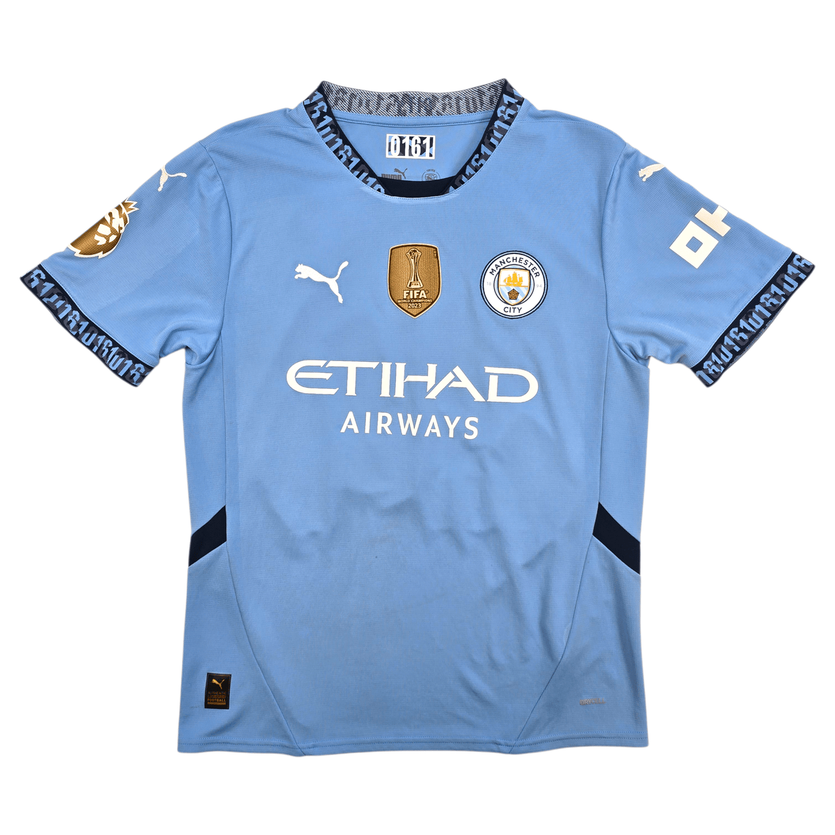 2024/25 Manchester City Home Football Shirt (M) Puma 25 Gvardiol - Football Finery - FF303444