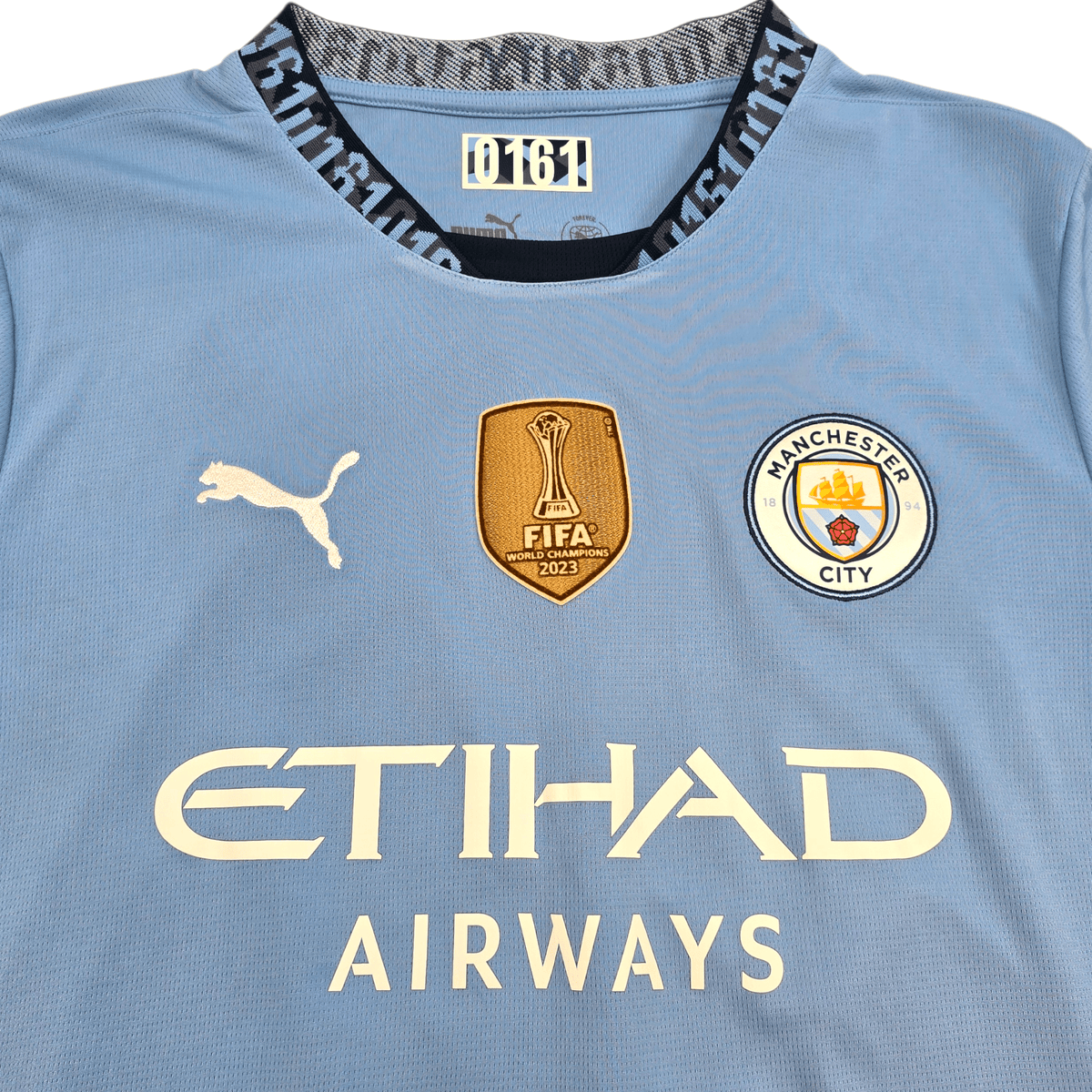2024/25 Manchester City Home Football Shirt (M) Puma 25 Gvardiol - Football Finery - FF303444